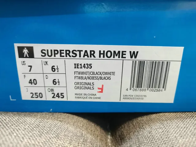 Adidas Superstar White Black Gold Lifestyle Sneakers 2