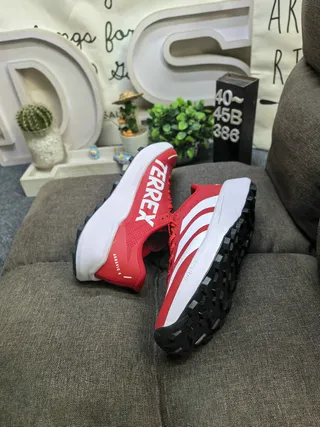 Adidas TERREX White and Black Running Shoes 6