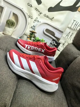 Adidas TERREX White and Black Running Shoes 7