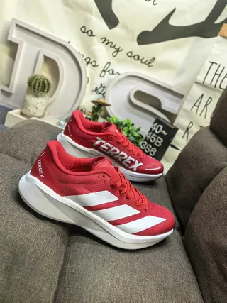 Adidas TERREX White and Black Running Shoes 9