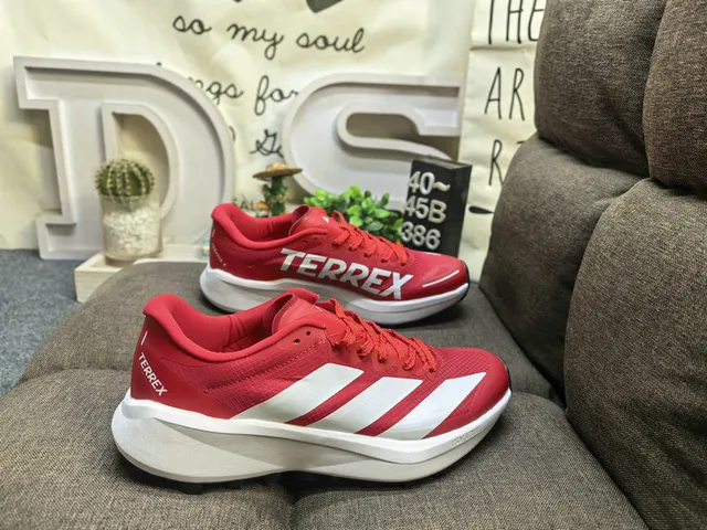 Adidas TERREX White and Black Running Shoes 11