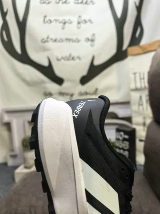 Adidas TERREX White and Black Running Shoes 13