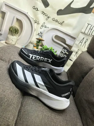 Adidas TERREX White and Black Running Shoes 17