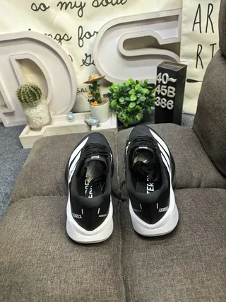 Adidas TERREX White and Black Running Shoes 18