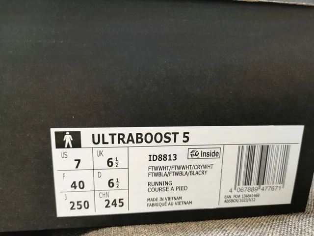 Adidas Ultraboost Chaussures de course blanches monochromatiques 2