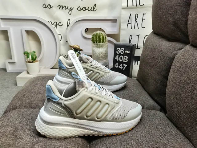 Adidas White Blue Mesh Upper Three-Stripe Side Panel Lifestyle Sneakers 11