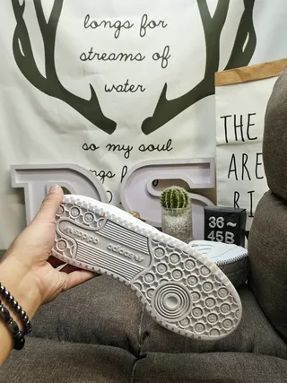 Adidas White Low-Top Lifestyle Sneakers 5