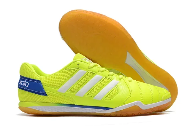 Adidas White Orange Low-Top Perforated Mesh Upper Sneakers 7