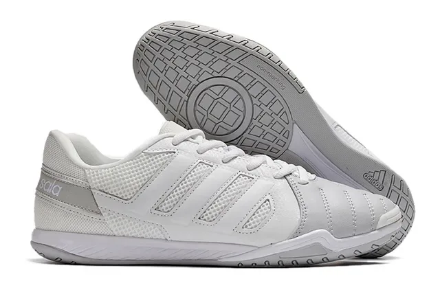 Adidas White Orange Low-Top Perforated Mesh Upper Sneakers 13