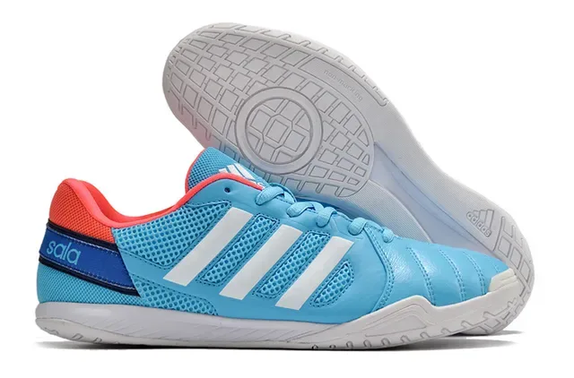 Adidas White Orange Low-Top Perforated Mesh Upper Sneakers 16