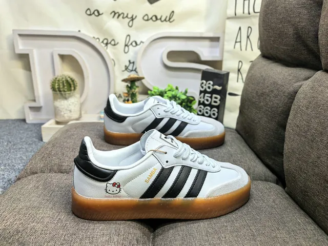 Adidas White Pink Low-Top Gum Sole Lifestyle Sneakers 11