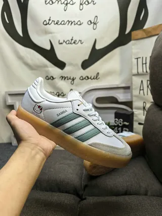 Adidas White Pink Low-Top Gum Sole Lifestyle Sneakers 15