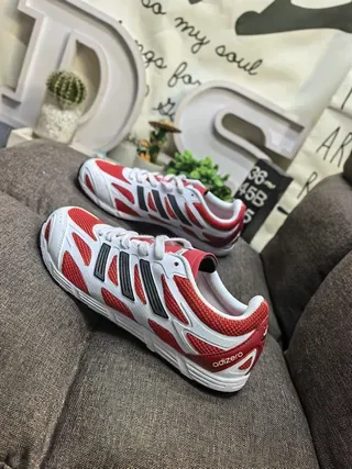 Adidas White Silver Mesh-and-Synthetic Overlay Three-Stripe Side Branding Lifestyle Sneakers 7