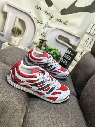Adidas White Silver Mesh-and-Synthetic Overlay Three-Stripe Side Branding Lifestyle Sneakers 9