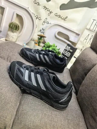 Adidas White Silver Mesh-and-Synthetic Overlay Three-Stripe Side Branding Lifestyle Sneakers 17