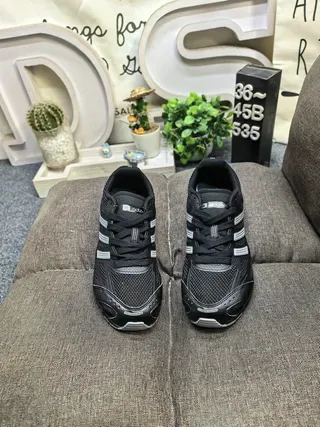 Adidas White Silver Mesh-and-Synthetic Overlay Three-Stripe Side Branding Lifestyle Sneakers 20