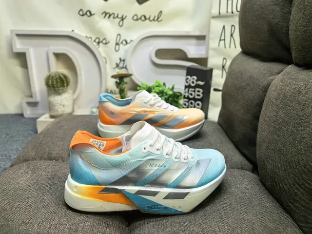Adidas x Satisfy Lightstrike Pro Neon Lime Green Lifestyle Sneakers 11