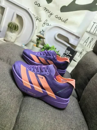 Adidas x Satisfy Lightstrike Pro Neon Lime Green Lifestyle Sneakers 17