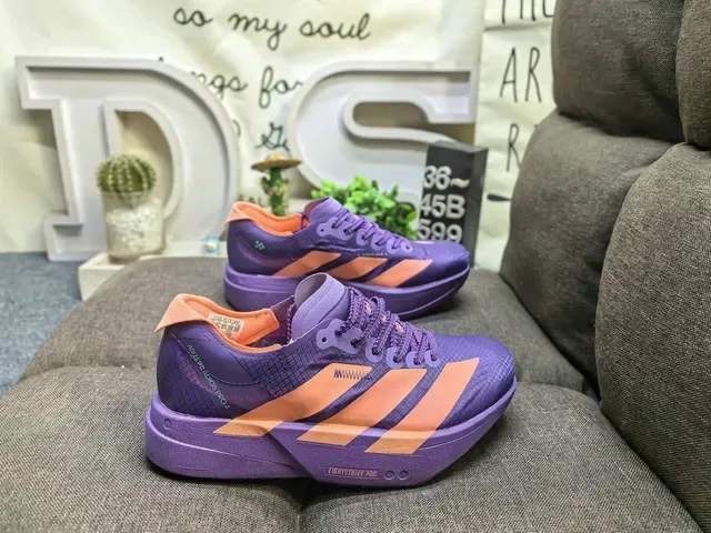 Adidas x Satisfy Lightstrike Pro Neon Lime Green Lifestyle Sneakers 21