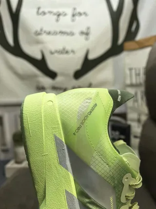 Adidas x Satisfy Lightstrike Pro Neon Lime Green Lifestyle Sneakers 23