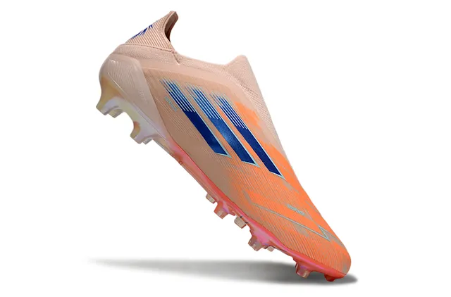 Adidas X Speedflow Beige Orange Blue Firm-Ground Soccer Shoes 2