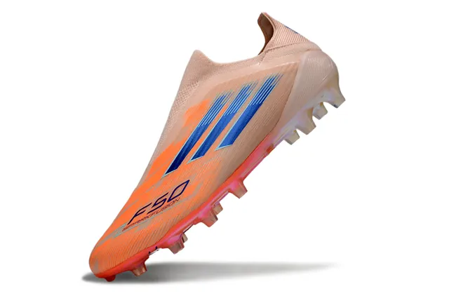 Adidas X Speedflow Beige Orange Blue Firm-Ground Soccer Shoes 3