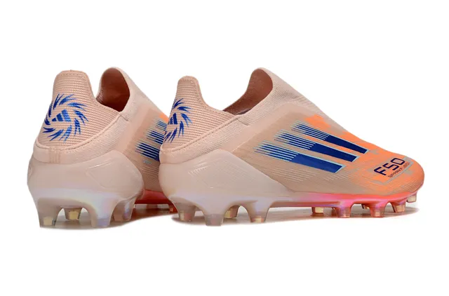 Adidas X Speedflow Beige Orange Blue Firm-Ground Soccer Shoes 5