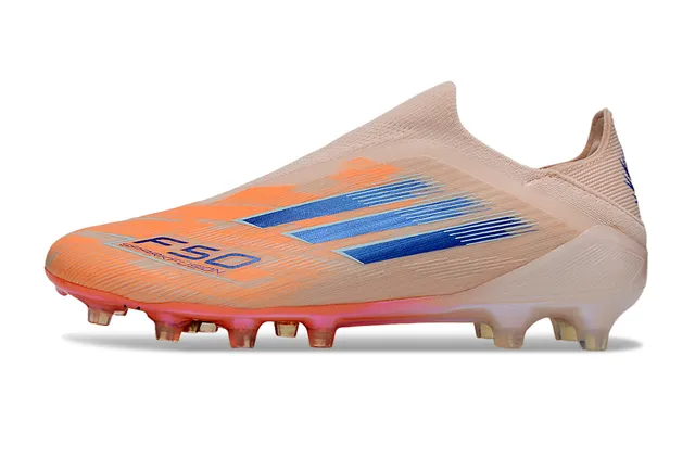 Adidas X Speedflow Beige Orange Blue Firm-Ground Soccer Shoes 7