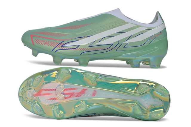Adidas X Speedflow Iridescent Green Firm-Ground Soccer Shoes 5