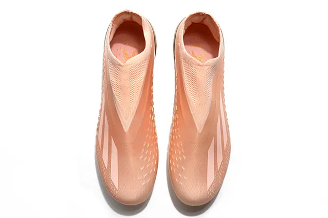 足球鞋 Adidas X Speedflow Peach and Gold 草地 2