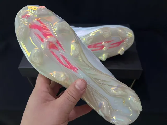 Adidas X Speedflow Translucent White Firm-Ground Soccer Shoes 2