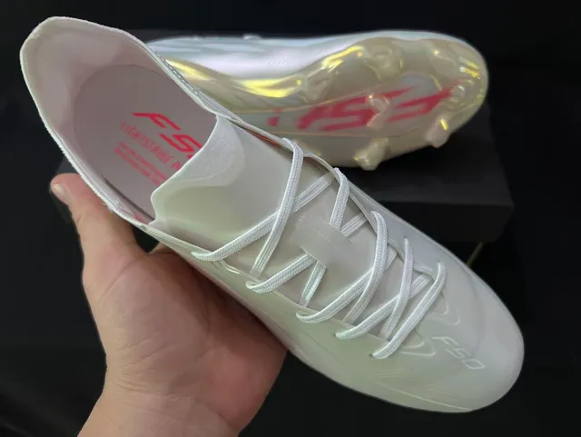 Adidas X Speedflow Translucent White Firm-Ground Soccer Shoes 5