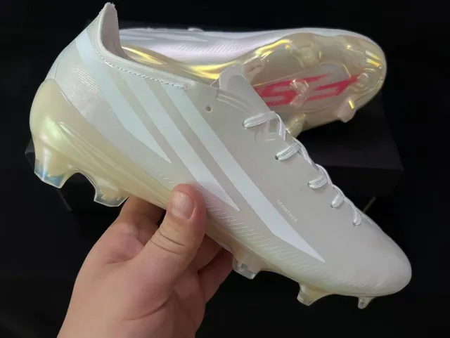 Adidas X Speedflow Translucent White Firm-Ground Soccer Shoes 6