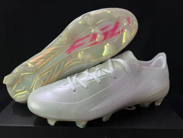 Adidas X Speedflow Translucent White Firm-Ground Soccer Shoes 8