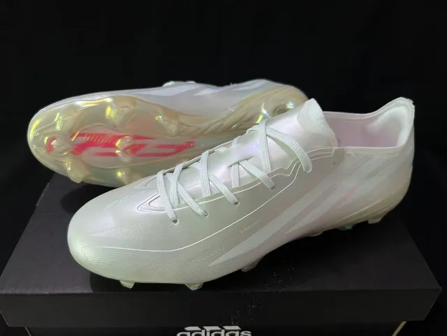 Adidas X Speedflow Translucent White Firm-Ground Soccer Shoes 9