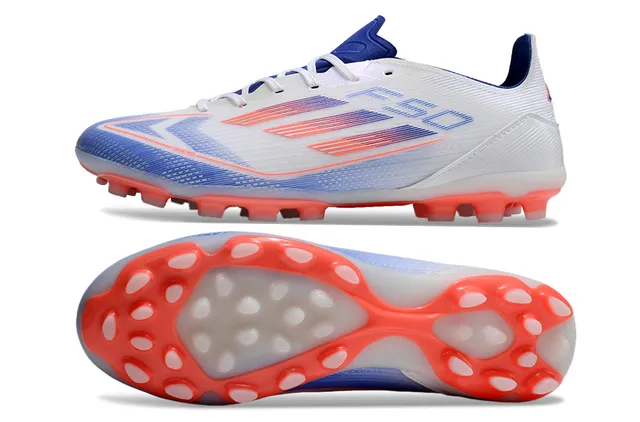 Adidas X Speedflow White Blue Orange Firm-Ground Soccer Shoes 5