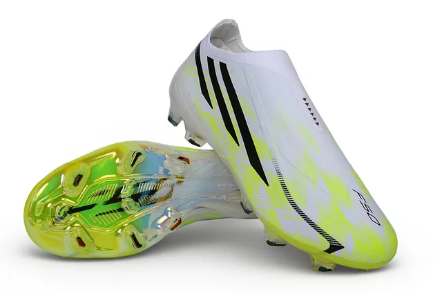 Adidas X Speedportal Neon Yellow White Firm-Ground Soccer Shoes 4