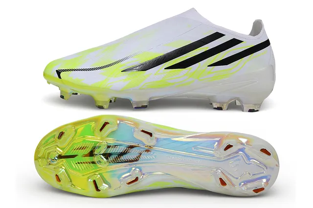 Adidas X Speedportal Neon Yellow White Firm-Ground Soccer Shoes 6