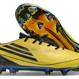 Adidas X Speedportal पीला काला इरिडेसेंट फर्म ग्राउंड फुटबॉल जूते