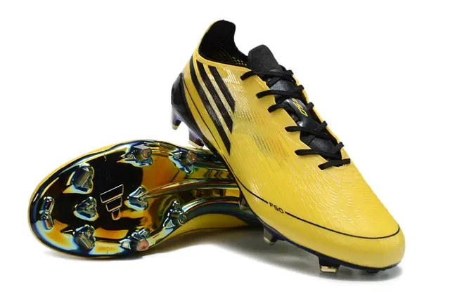 Adidas X Speedportal Jaune Noir Iridescent Chaussures de football pour terrain ferme 4