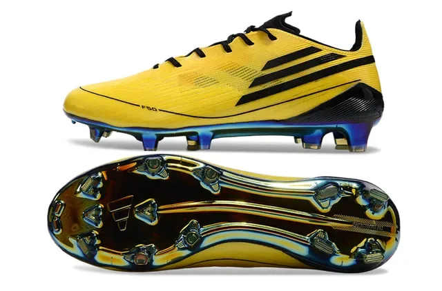 Adidas X Speedportal Jaune Noir Iridescent Chaussures de football pour terrain ferme 6
