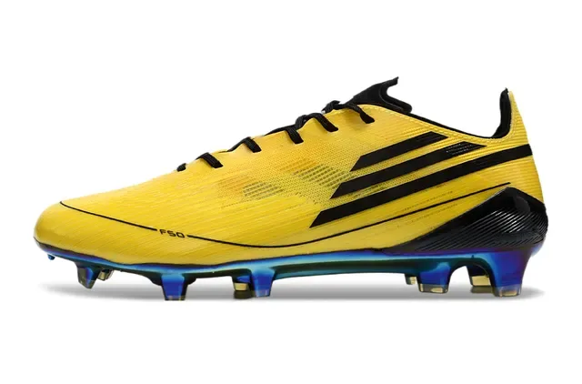 Adidas X Speedportal Jaune Noir Iridescent Chaussures de football pour terrain ferme 7