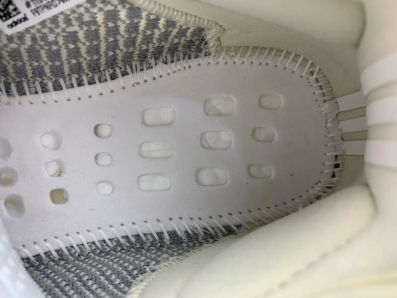 Adidas Yeezy Boost 350 V2 Light Gray Beige Lifestyle Sneakers 4