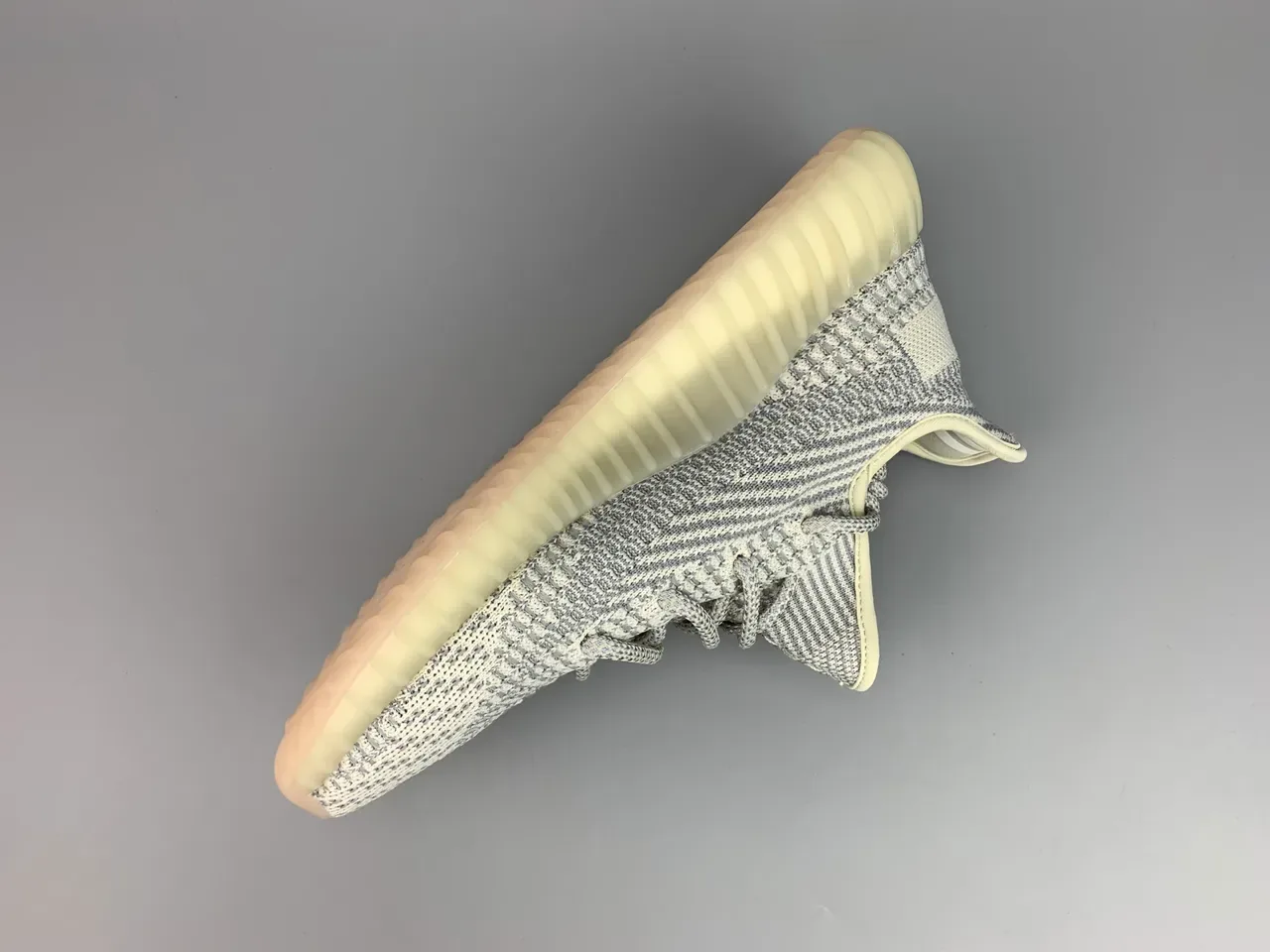 Adidas Yeezy Boost 350 V2 Light Gray Beige Lifestyle Sneakers 10