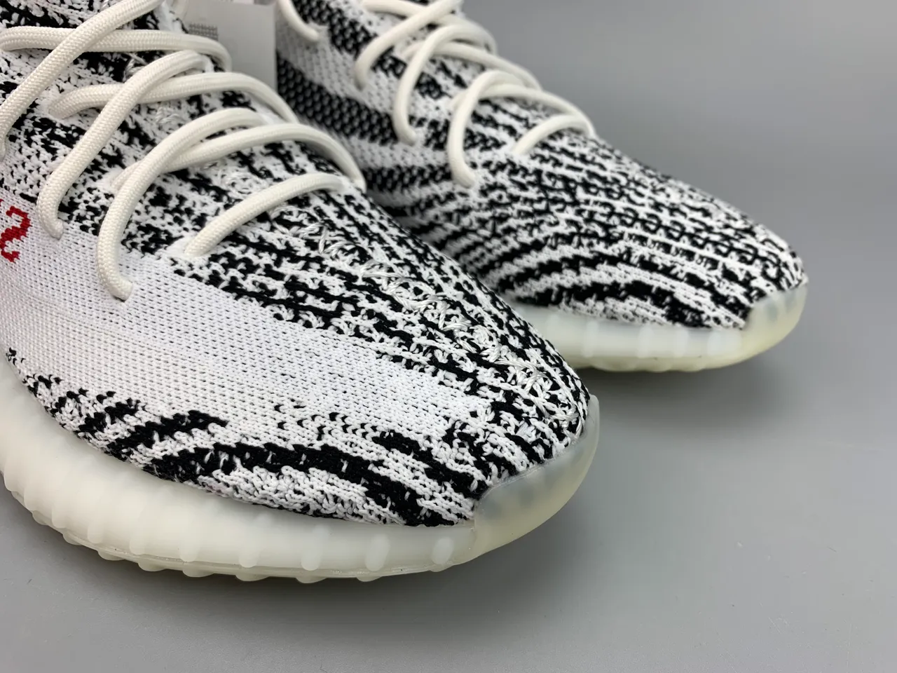 Adidas Yeezy Boost 350 Zebra Lifestyle Sneakers 8