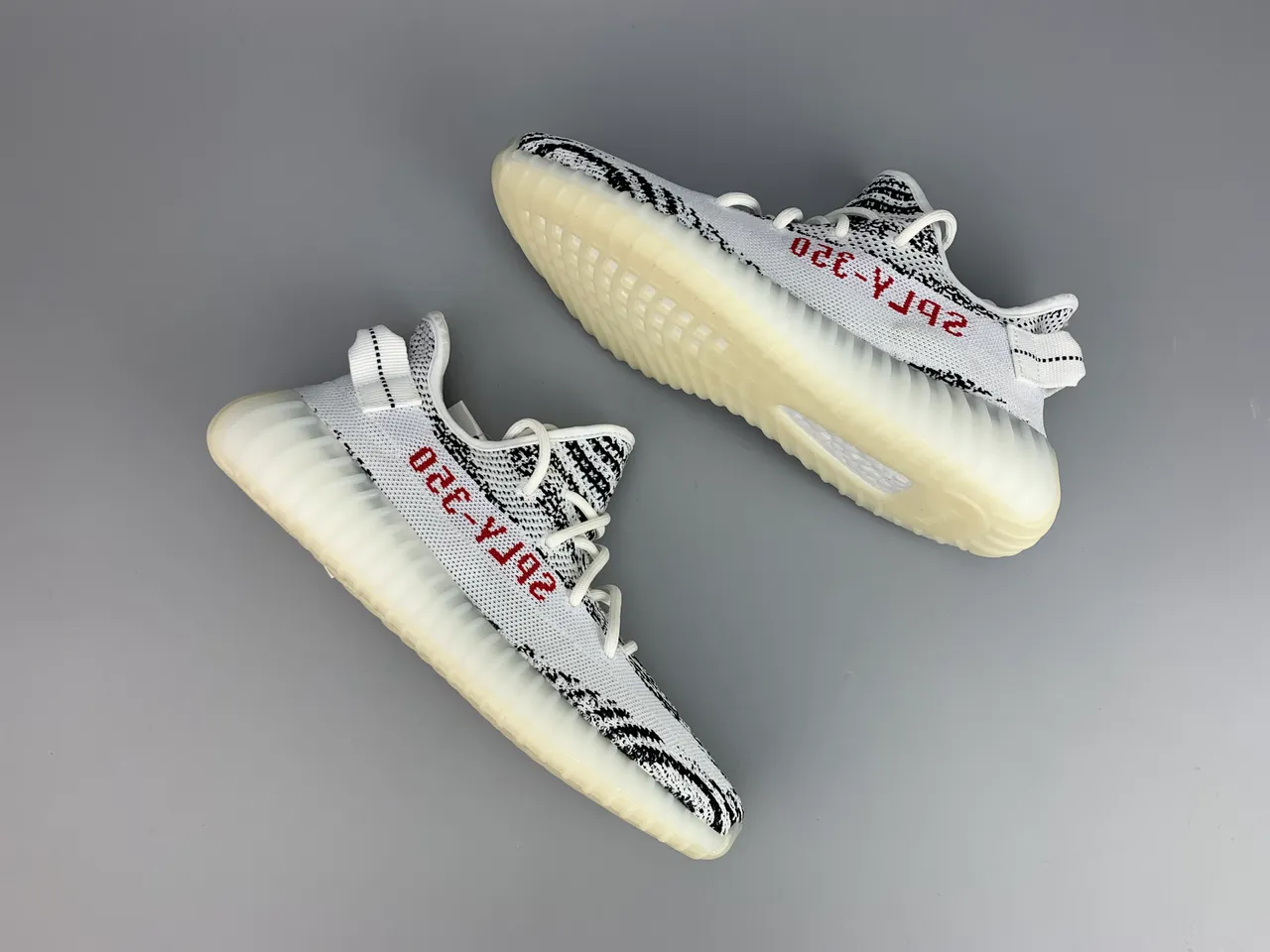 Adidas Yeezy Boost 350 Zebra Lifestyle Sneakers 10