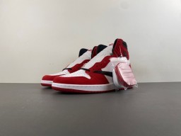 Chaussures de basketball Air Jordan 1 High rouge blanc noir 9