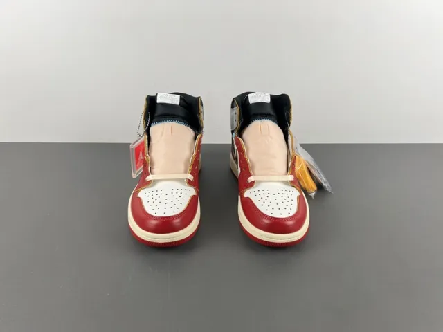 Air Jordan 1 High chaussures de basketball rouge blanc noir 11