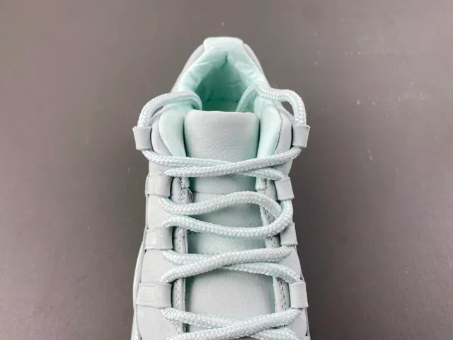 Air Jordan 11 Low Mint Green Patent Lifestyle Sneakers 6