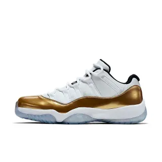 Air Jordan 11 白色金属金篮球鞋